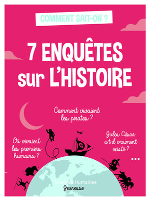 cover image of 7 enquêtes sur l'histoire